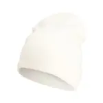 Recycled rPET branded beanie custom logo for promotion.