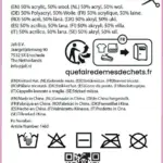 Gebreide muts wol — productfoto 3