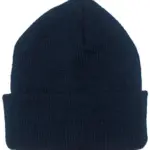 Gebreide muts wol, navy (pms 533c) / navy