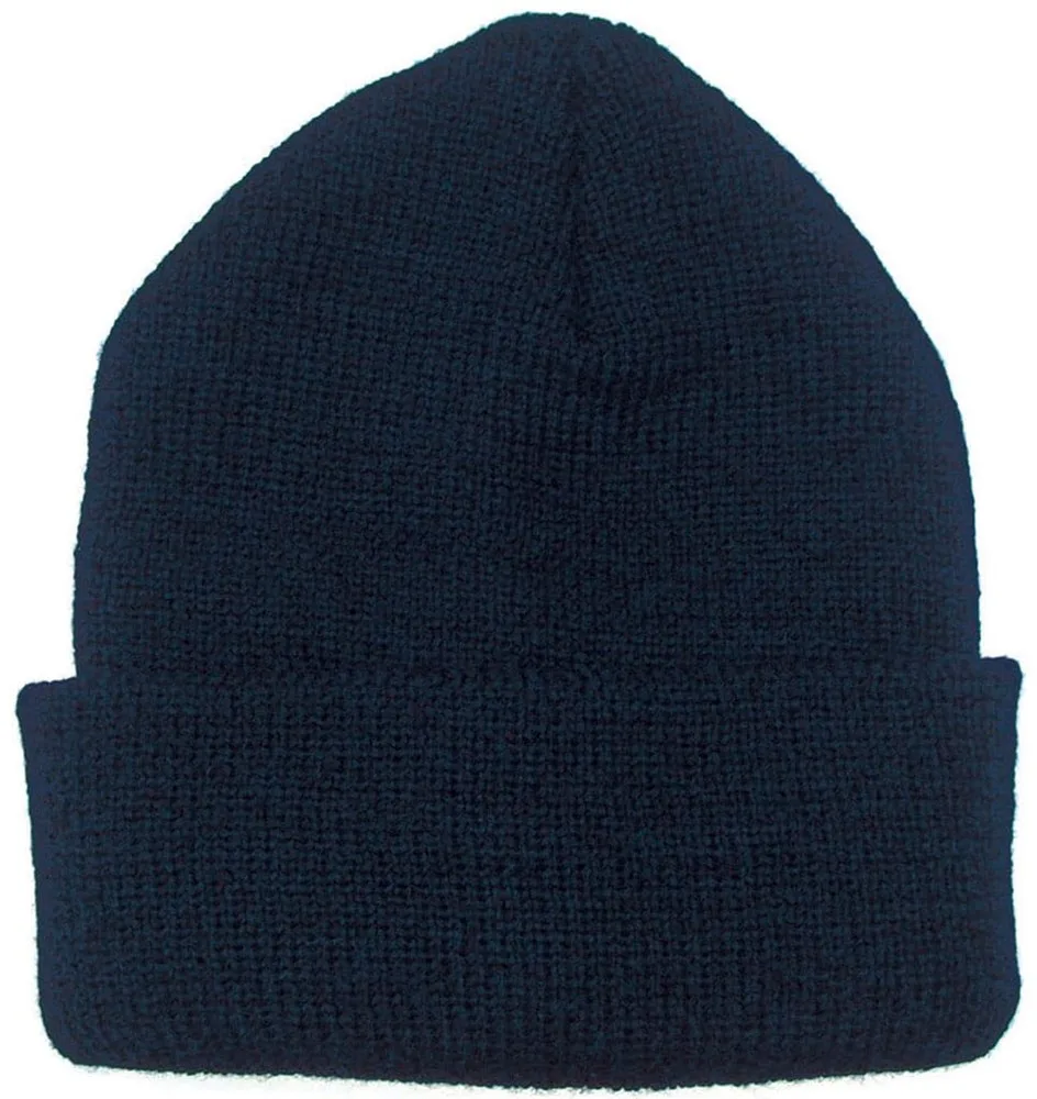 Gebreide muts wol navy pms 533c navy - Hidalgo Gebreide muts wol, navy (pms 533c) / navy