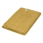 Grof gebreide sjaal, mosterdgeel (pms 110c) / mosterdgeel
