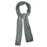 Grof gebreide sjaal, grijs (pms 429c) / grijs