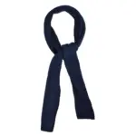 Grof gebreide sjaal, navy (pms 533c) / navy