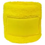 Polsband met label geel pms 101c geel - Hidalgo-werbeartikel Polsband met label, geel (pms 101c) / geel