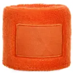 Polsband met label oranje pms 165c oranje - Hidalgo-werbeartikel Polsband met label, oranje (pms 165c) / oranje