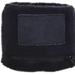 Polsband met label en ritsvakje