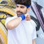 Nilton's Hoofdband met label — productfoto 14