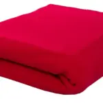 Fleeceplaid 150x120 cm, 250 gr/m², rood (pms 199c) / rood