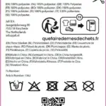 Fleeceplaid 150x120 cm, 200 gr/m² — productfoto 1