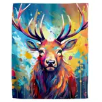 Sherpa sublimatie fleeceplaid 150x120 cm, 450 gr/m² — productfoto 2