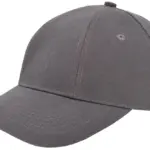 Turned brushed cap, donkergrijs (pms cool gray 11c) / donkergrijs