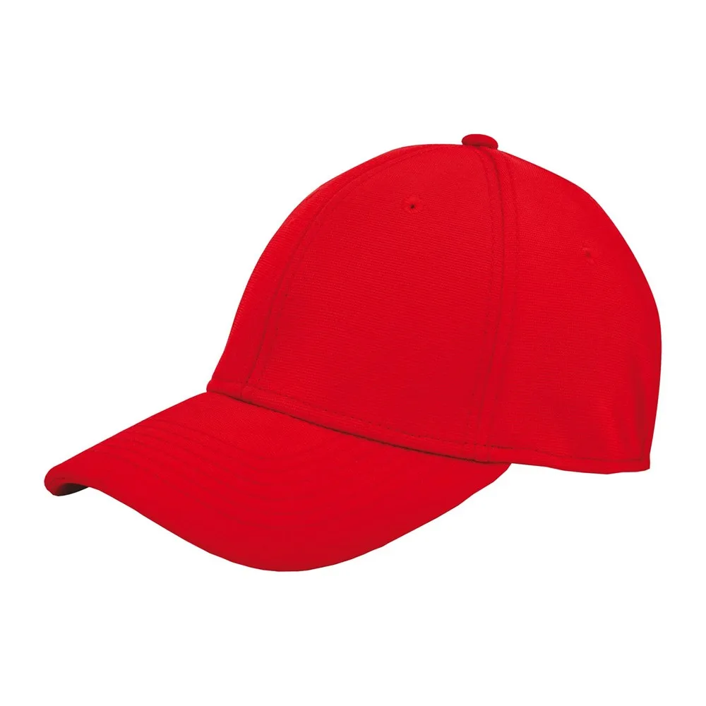 E-Flex cap rood pms186c rood - Hidalgo-werbeartikel E-Flex cap, rood (pms186c) / rood