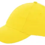 Kinder brushed promo cap, geel (pms 101c) / geel