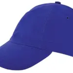 Kinder brushed promo cap, kobaltblauw (pms 286c) / kobaltblauw