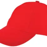 Kinder brushed promo cap, rood (pms 199c) / rood