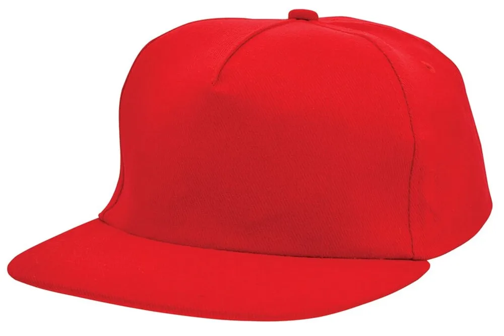 Brushed baseball cap rood 199c rood - Hidalgo-werbeartikel Brushed baseball cap, rood (199c) / rood