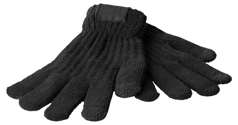 Touchscreen handschoenen met label