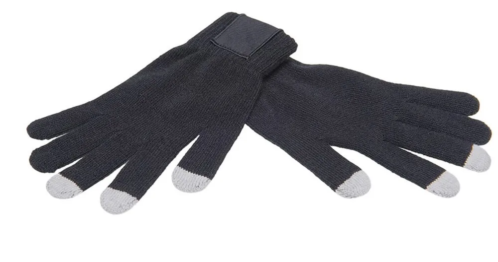 Promo touchscreen handschoenen met label