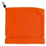 Ski col fleece oranje pms 165c oranje - Hidalgo-werbeartikel Ski col fleece, oranje (pms 165c) / oranje