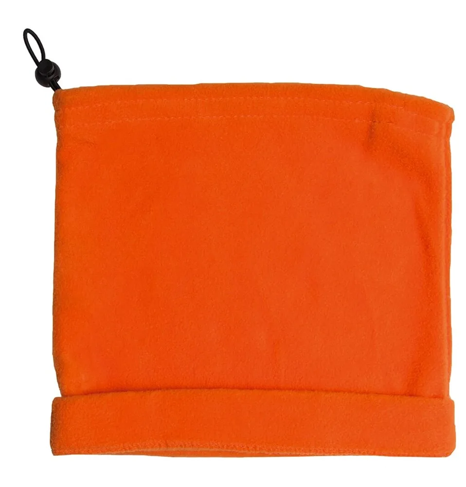 Ski col fleece oranje pms 165c oranje - Hidalgo-werbeartikel Ski col fleece, oranje (pms 165c) / oranje