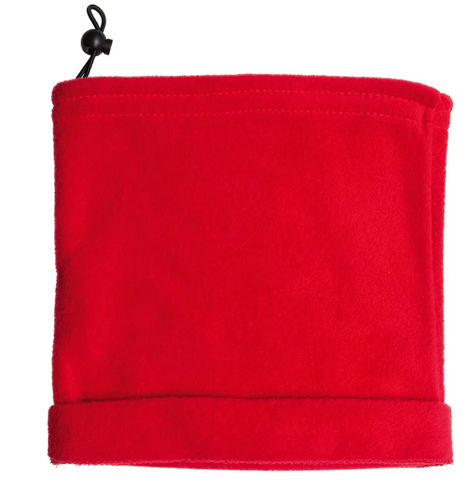 Ski col fleece rood pms 199c rood - Hidalgo-werbeartikel Ski col fleece, rood (pms 199c) / rood