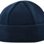 Fleece muts 6 panelen, navy (pms 533c) / navy