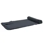 Fleece sjaal deluxe, donkergrijs (pms cool gray 11c) / donkergrijs