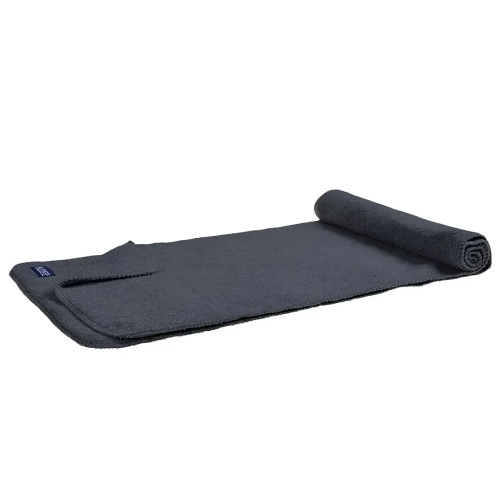 Fleece sjaal deluxe donkergrijs pms cool gray 11c donkergrijs - Hidalgo-werbeartikel Fleece sjaal deluxe, donkergrijs (pms cool gray 11c) / donkergrijs