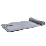 Fleece sjaal deluxe grijs pms 429c grijs - Hidalgo-werbeartikel Fleece sjaal deluxe, grijs (pms 429c) / grijs