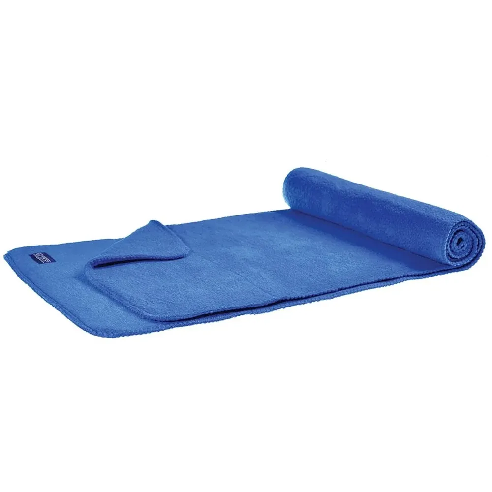 Fleece sjaal deluxe kobaltblauw pms 286c kobaltblauw - Hidalgo-werbeartikel Fleece sjaal deluxe, kobaltblauw (pms 286c) / kobaltblauw