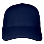 Heavy brushed cap - Italian made, navy (pms 533c) / navy