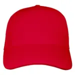 Heavy brushed cap - Italian made, rood (199c) / rood