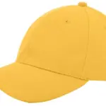 Heavy brushed cap, donkergeel (pms 142c) / donkergeel