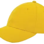 Heavy brushed cap, geel (pms 101c) / geel