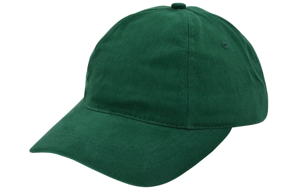 Brushed promo cap flessengroen pms 3308c flessengroen - Hidalgo-werbeartikel Brushed promo cap, flessengroen (pms 3308c) / flessengroen