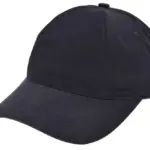Brushed promo cap zwart black zwart - Hidalgo-werbeartikel Brushed promo cap, zwart (black) / zwart