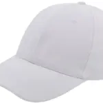 Brushed twill cap, wit (white) / wit