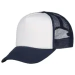 Trucker cap deluxe - Retail, navy (pms 533c) / wit