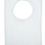 Baby slabbetje, wit (white) / wit