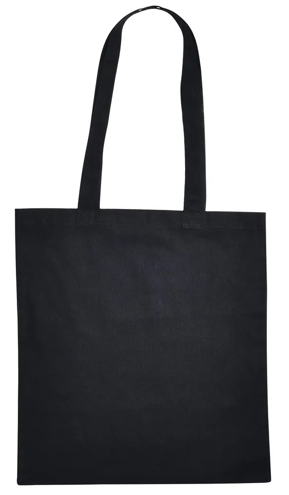 Katoenen tas met lange hengsels, 140 gr/m²