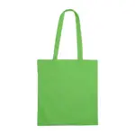 Katoenen tas met lange hengsels, 140 gr/m², groen (pms367c) / groen