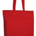 Katoenen tas met lang hengsels en souffle, 140 gr/m² — productfoto 2