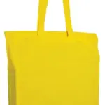 Katoenen tas met lang hengsels en souffle, 140 gr/m² — productfoto 3