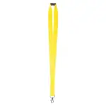Neklint 2 cm met safetybreak, geel (pms 101c) / geel
