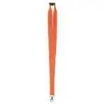 Neklint 2 cm met safetybreak, oranje (pms 165c) / oranje
