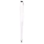 Neklint 2 cm met safetybreak, wit (white) / wit