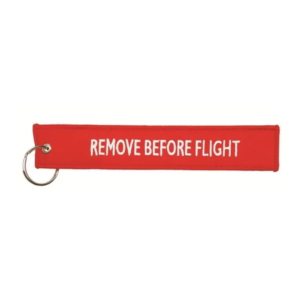 Remove before flight hangtag