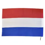 Polyester vlag - wit - 150 x 100 CM