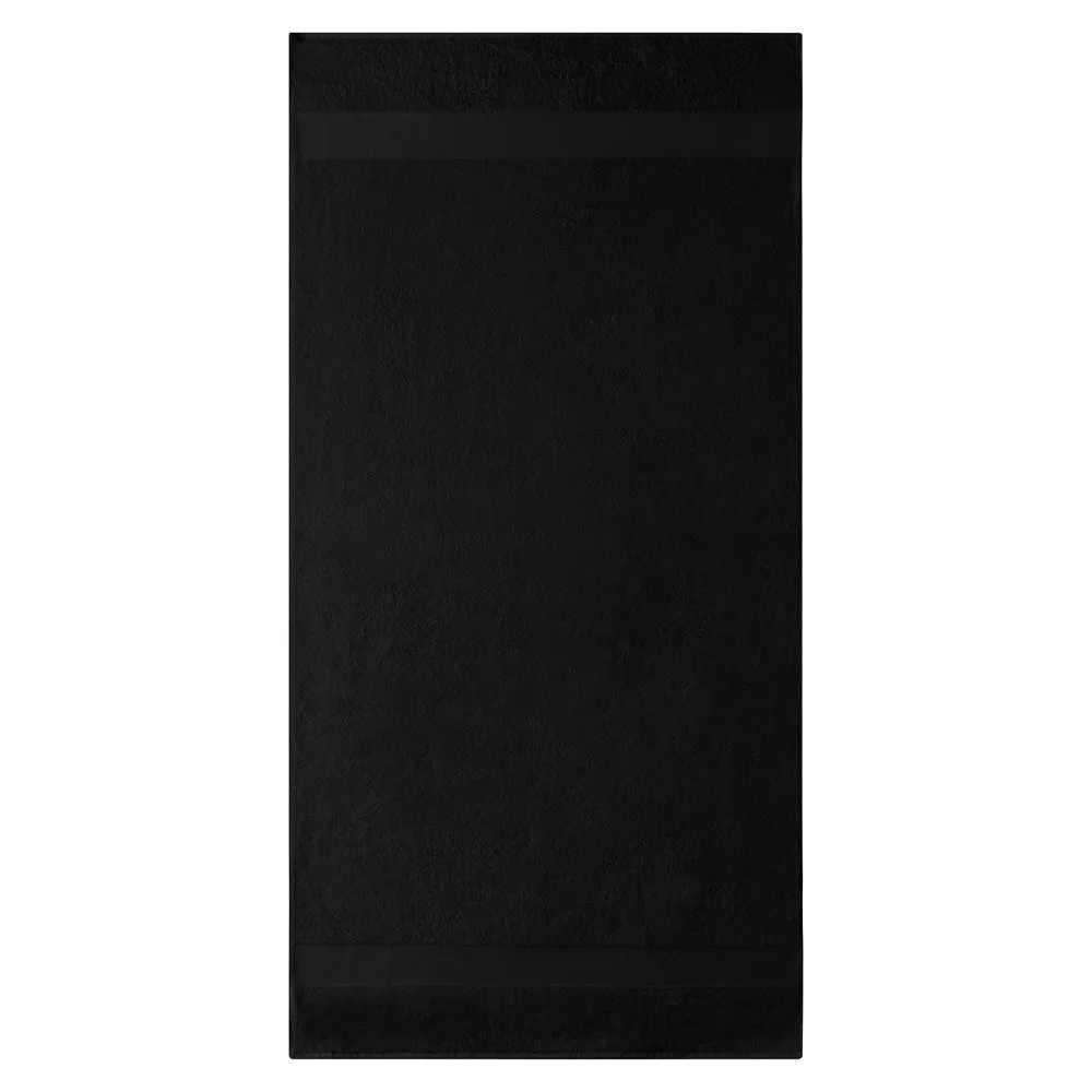 Sophie Muval handdoek gerecycled 140x70 cm 450 grm² productfoto 2 - Handdoekeninclusieflogo Sophie Muval handdoek gerecycled 140x70 cm, 450 gr/m² — productfoto 2