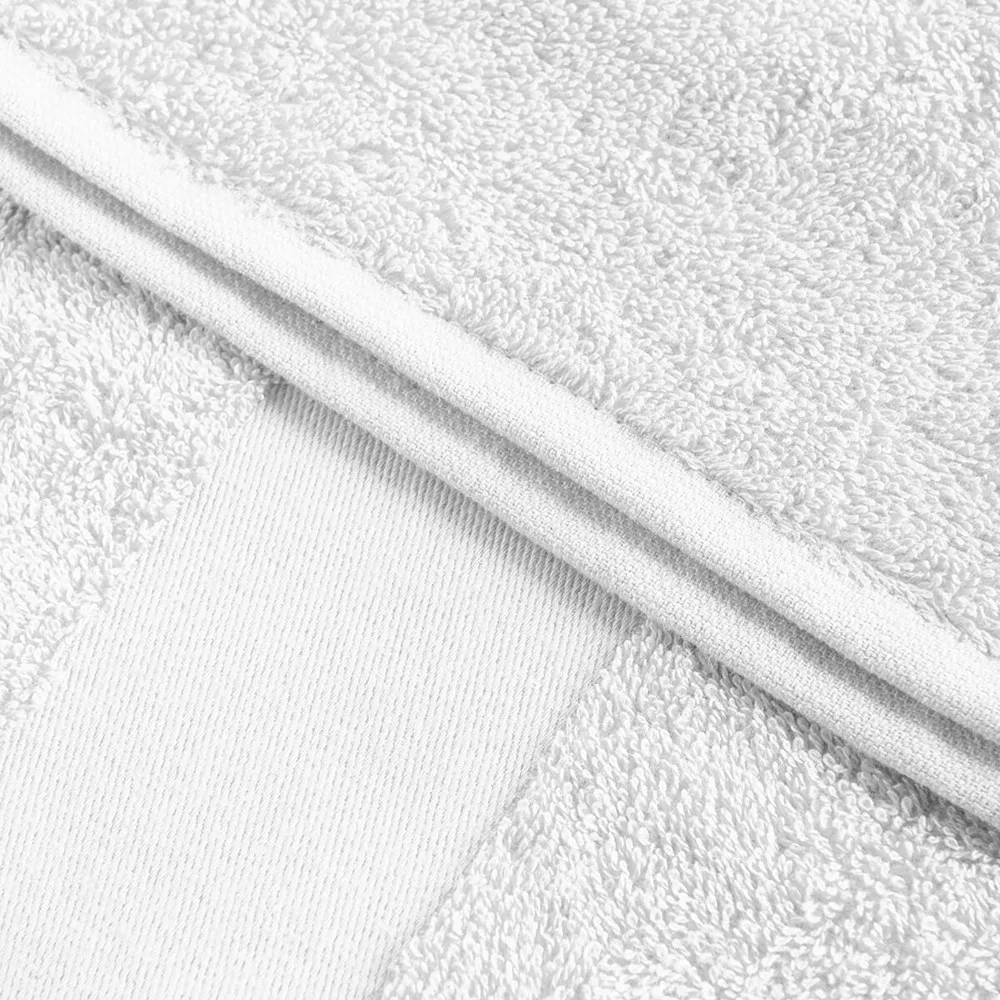 Sophie Muval handdoek gerecycled 140x70 cm 450 grm² productfoto 4 - Handdoekeninclusieflogo Sophie Muval handdoek gerecycled 140x70 cm, 450 gr/m² — productfoto 4